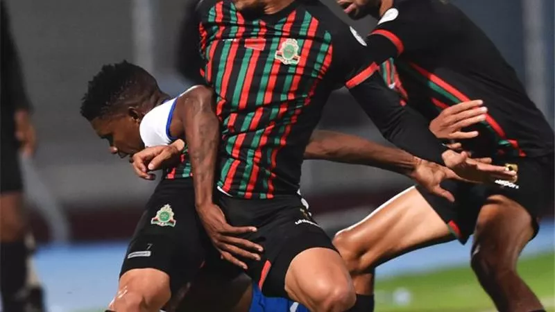 التعادل 1/1يحسم مباراة الجيش الملكي وصن داونز بدوري أبطال إفريقيا