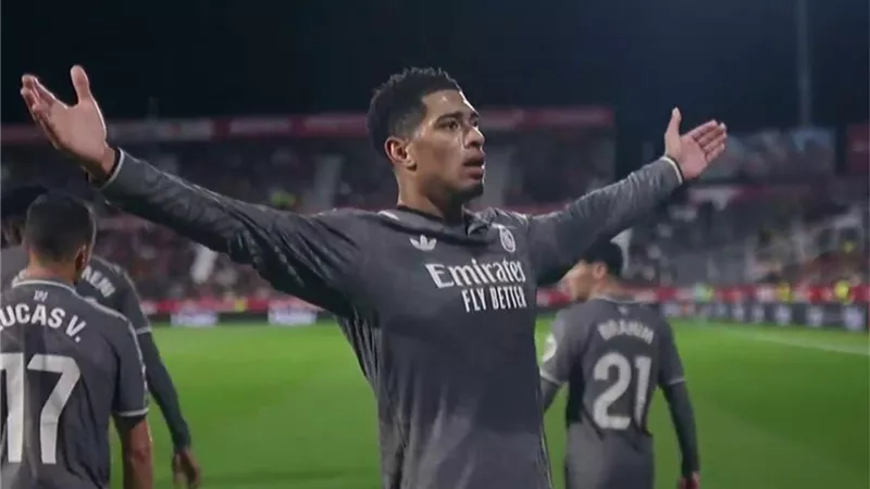 بيلينجهام رجل مباراة ريال مدريد وجيرونا في الدوري الإسباني