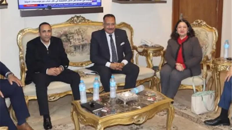 حبش يستقبل نائب وزير التضامن لافتتاح مؤسسة 