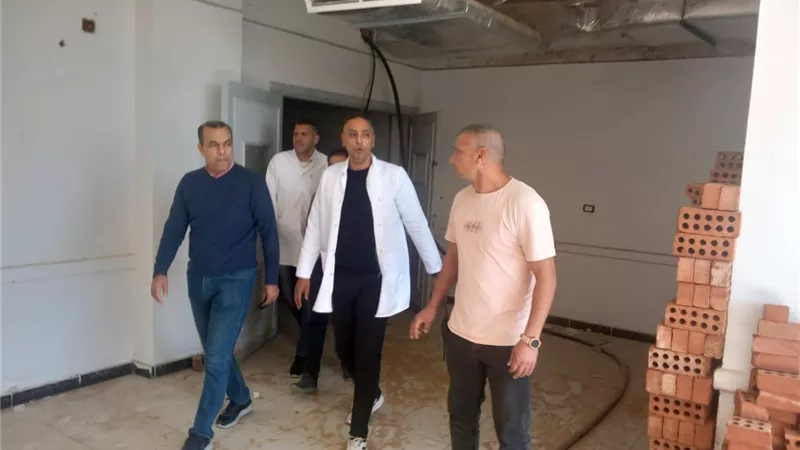 وكيل صحة البحيرة يفاجا مستشفى كفر الدوار العام