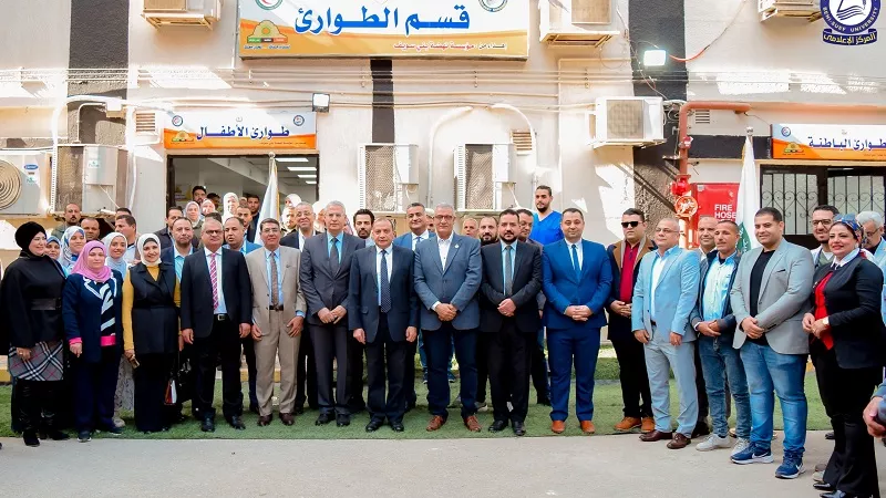 بتكلفه 6 ملايين جنيه.. أفتتاح تجديد وتطوير مبني طوارئ الأطفال