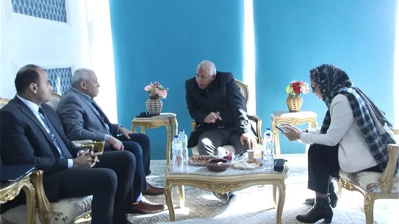 محافظ الوادي الجديد يلتقي رئيس هيئة تنمية الصعيد