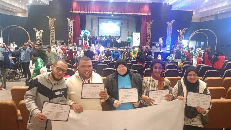 جامعة كفر الشيخ تشارك بالمهرجان الرياضي لذوي الإعاقة بالإسكندرية