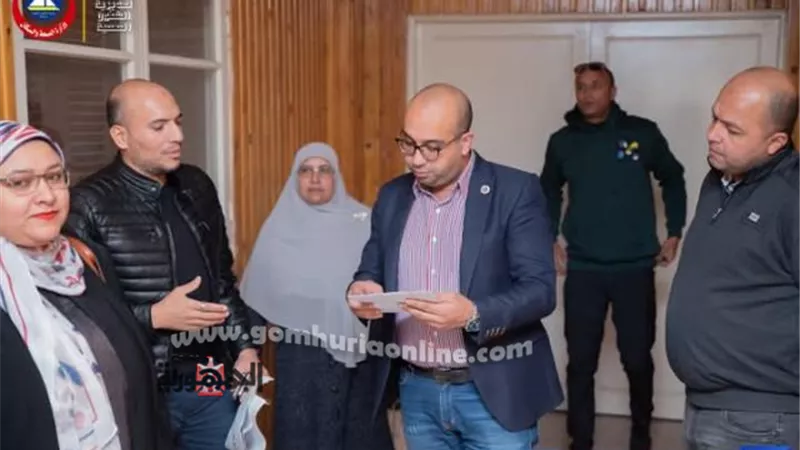 وكيل وزارة الصحة بدمياط يفاجئ القومسيون الطبى