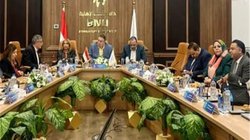 السعيد: بنها الأهلية أصبحت من الجامعات الجاذبة للدراسة وتضم الكفاءات الأكاديمية والإدارية