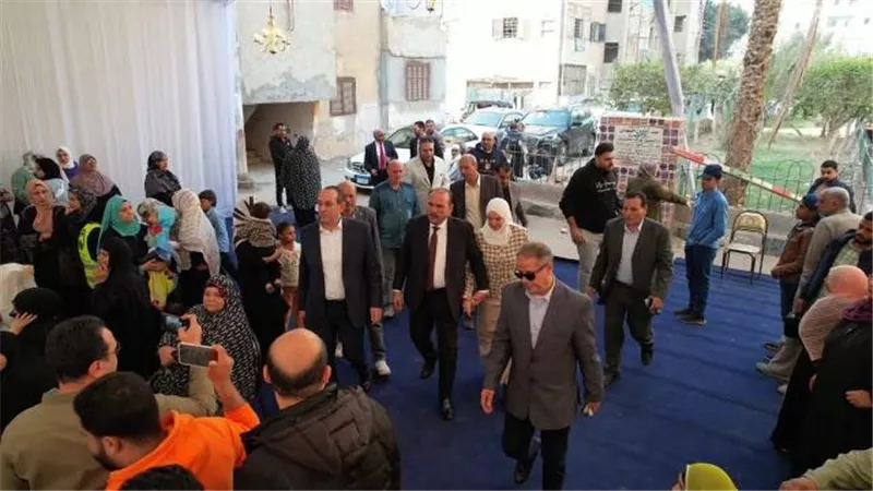 اطلاق أكبر قافلة طبية مجانية بمستقبل وطن بمركز ههيا