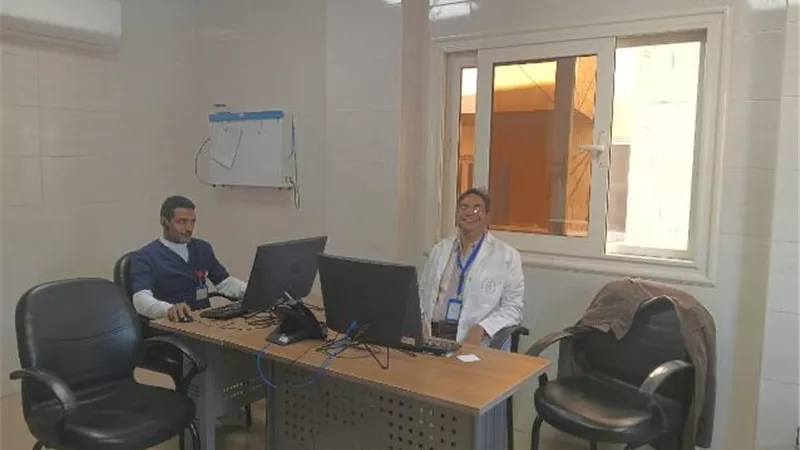 تشغيل عيادة العظام بوحدة طب الأسرة بالأقصر