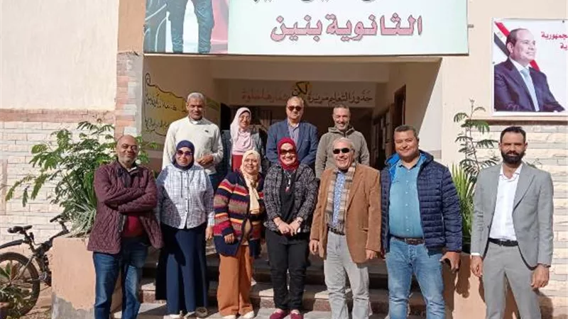 تجربة عملية لرفع امتحان النقل للمرحلة الثانويه على منصة الامتحانات بمطروح