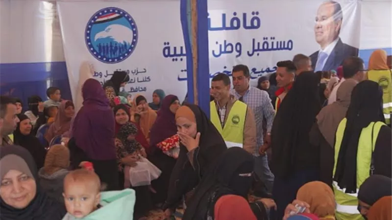 الكشف والعلاج لـ5900 مواطن في قافلتين لـ«مستقبل وطن»
