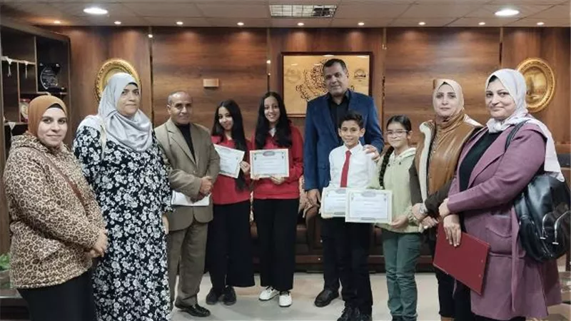 دمياط تكرم أوائل مسابقات التربية الإجتماعية على الجمهورية