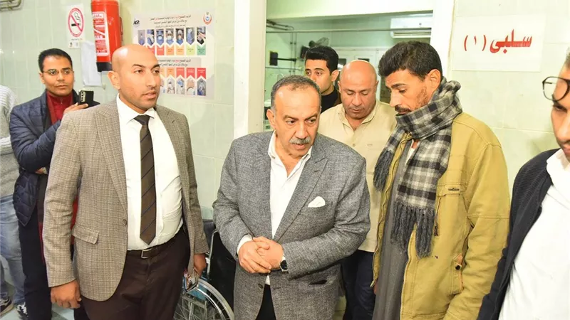 محافظ أسيوط يتفقد مستشفى صدفا المركزي ويوجه بتوفير الأدوية