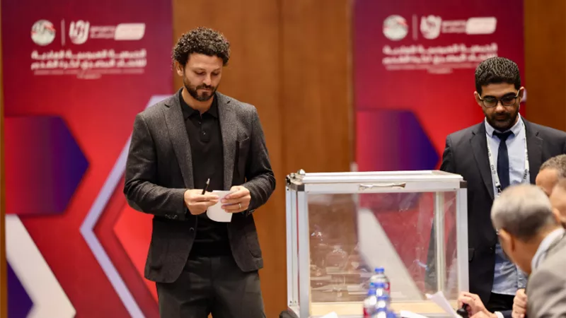 بدء إجراءات التصويت لانتخاب مجلس إدارة جديد برئاسة هاني أبوريدة