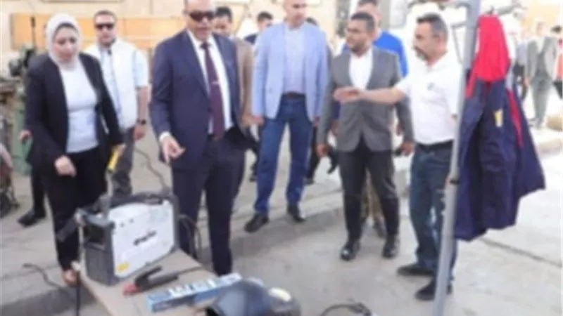 وزير العمل يشهد إختبارات متقدمين جدد على وظائف مشروع الضبعة النووية