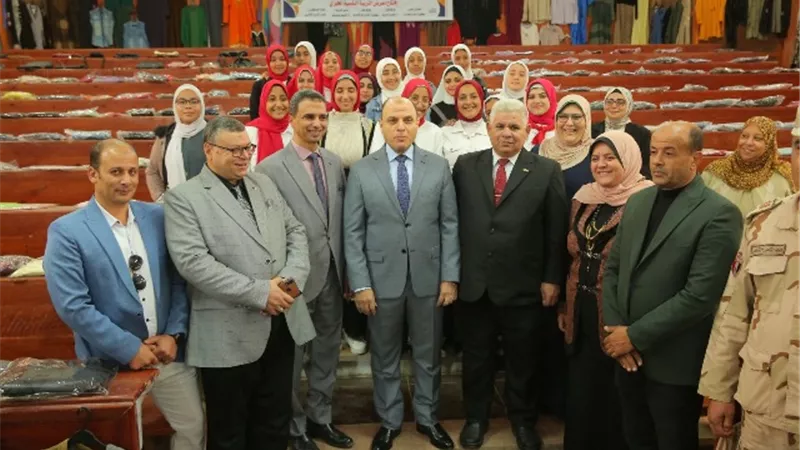 محافظ كفرالشيخ يتفقد المدرسة الثانوية الزراعية العسكرية المشتركة