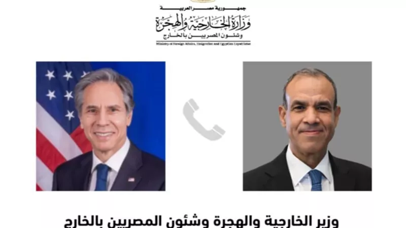 وزير الخارجية يؤكد موقف مصر الرافض لاستيلاء إسرائيل على المنطقة العازلة مع سوريا