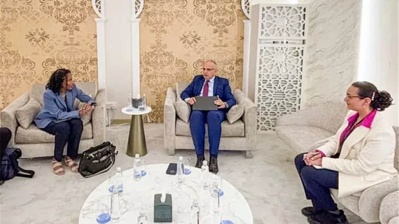 وزير الري يبحث موقف مشروع التحول الغذائي الزراعي الموائم للمناخ