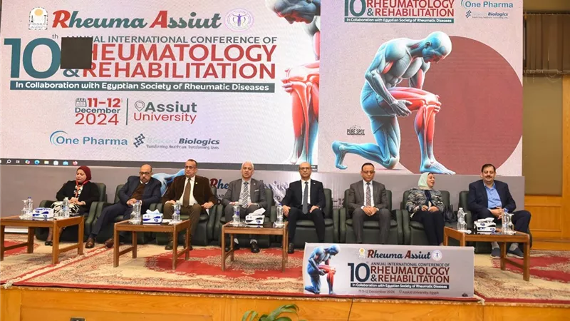 الدكتورالمنشاوي يفتتح المؤتمرالدولي السنوي العاشر لقسم الروماتيزم