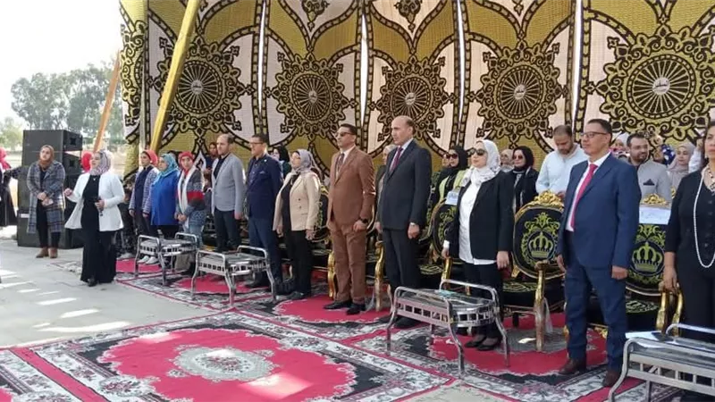 إحتفاليه بعيد الطفولة بالمنطقة الأثرية بتل بسطا بمدينة الزقازيق
