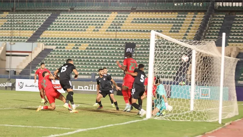 أولي مفاجآت كأس الرابطة..فوز بتروجيت علي مودرن سبورت بهدف نظيف