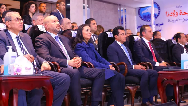 وزيرة التضامن تشهد احتفالية تجهيز 1000 عروسة من فتيات الجيزة