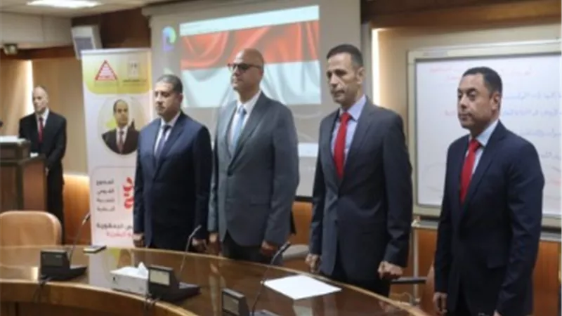 محافظ القليويبة يشهد انتهاء تدريب المهندسين الجدد بمركز التنمية المحلية بسقارة
