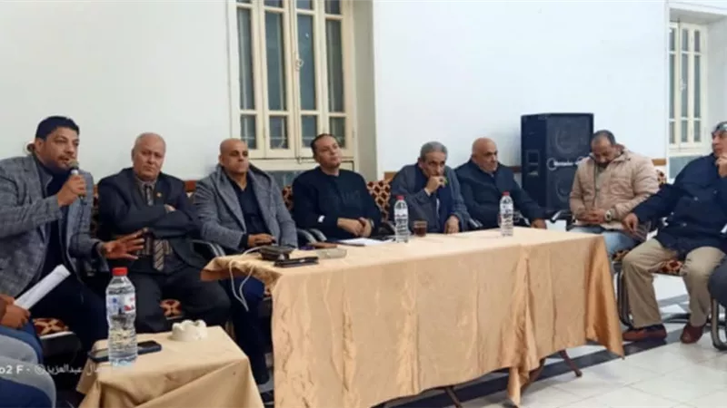 اجتماع لمناقشة مشاكل قرية الجديدة بمركز منيا القمح