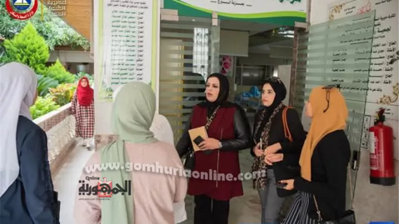 وكيل وزارة الصحة بدمياط يفاجئ مستشفى عزبة البرج