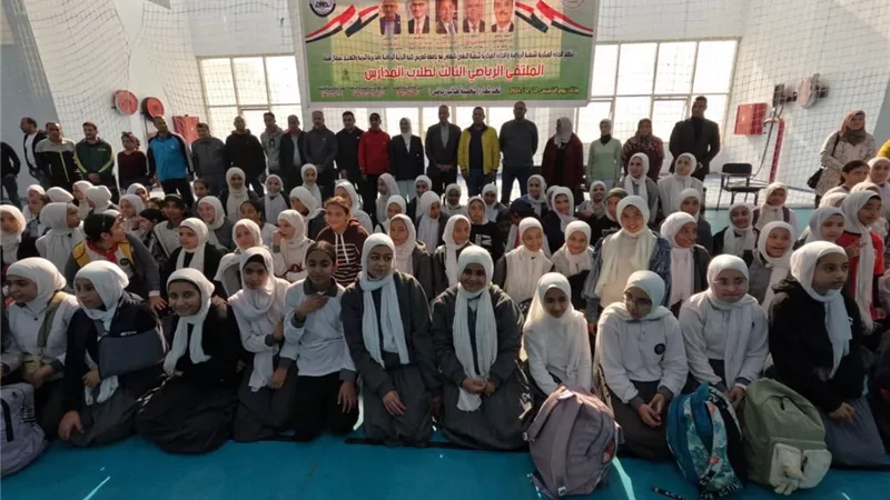 وزارة الشباب تطلق الملتقى الرياضي لتلاميذ المدارس بجامعة العريش