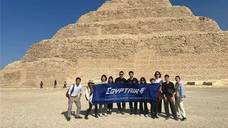 مصرللطيران تنظم جولة سياحية لكبار وكلاء السياحة باليابان