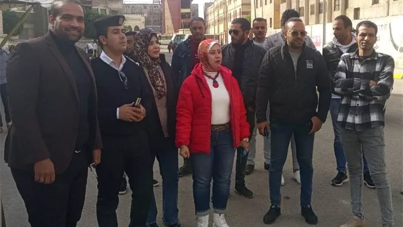 نهي خليفه تقود حملة تفتيشية بالمكس غرب الاسكندرية