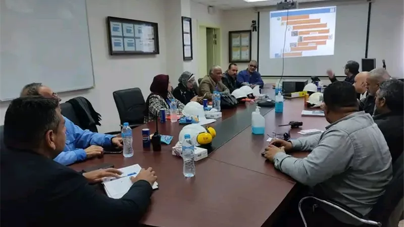 مديرية العمل ببورسعيد:ندوة توعوية بمحطة توليد كهرباء شرق التفريعة