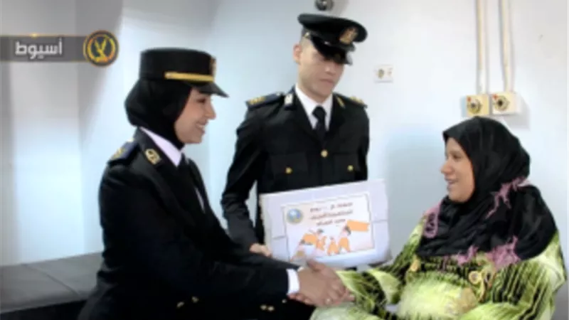الداخلية تشارك السيدات حملة الــ 16 يوم لمناهضة العنف ضد المرأة
