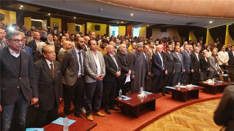 بحضور وفود عربية ومشاركة كبيرة.. بدء حفل افتتاح المؤتمر العام السادس للصحافة المصرية