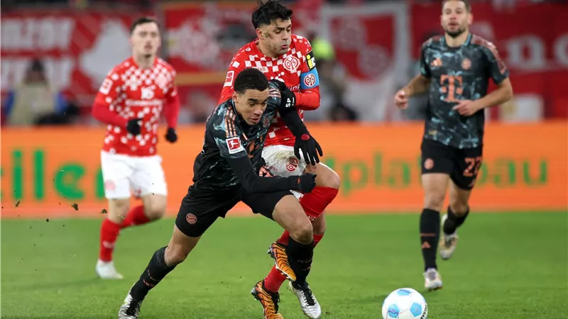 بايرن ميونخ يخسر أمام ماينز بنتيجة 2-1 بالدوري الألماني