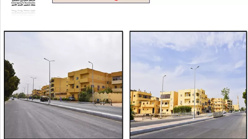مديرية الطرق: رصف 37,3 كم طرق وتنفيذ 13 كم انترلوك بالأقصر