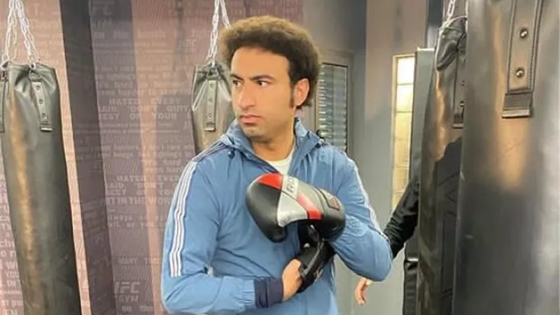 على ربيع يصورأولى مشاهد فيلمه الجديد