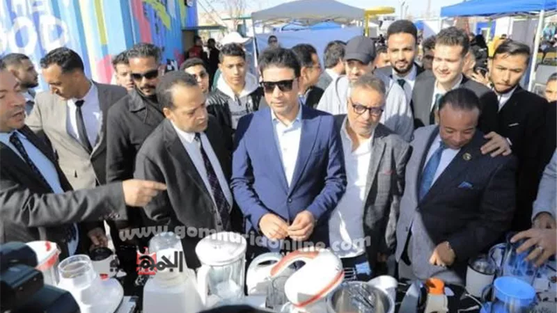 نائب محافظ سوهاج يشارك في فعاليات ملتقي خدمي بمشاركة1500شاب وفتاة
