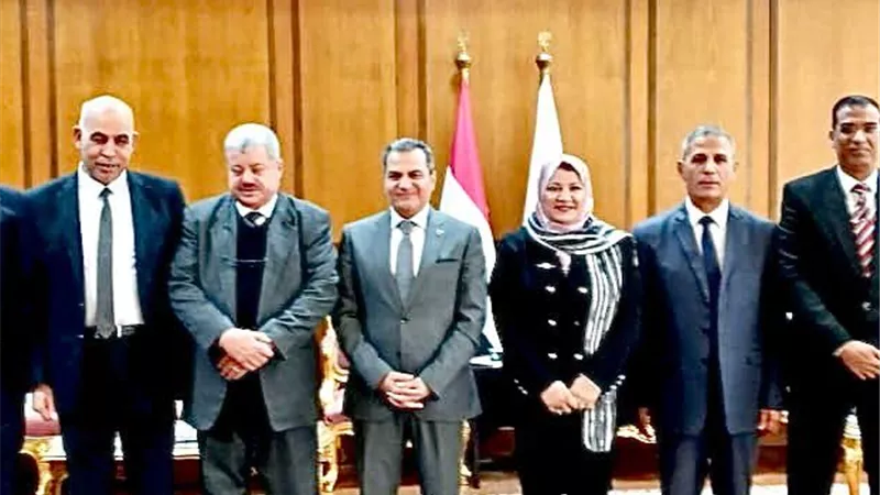 جامعة كفر الشيخ تستقبل فريق لجنة الاعتمادة لضمان جودة التعليم