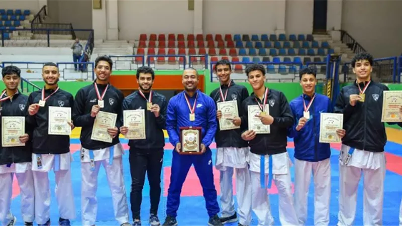 الجمباز والكاراتية في وادى دجلة يهيمنان على البطولات العالمية