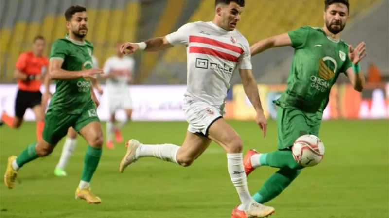 التعادل السلبي عنوان الشوط الأول لمباراة الزمالك والمصري