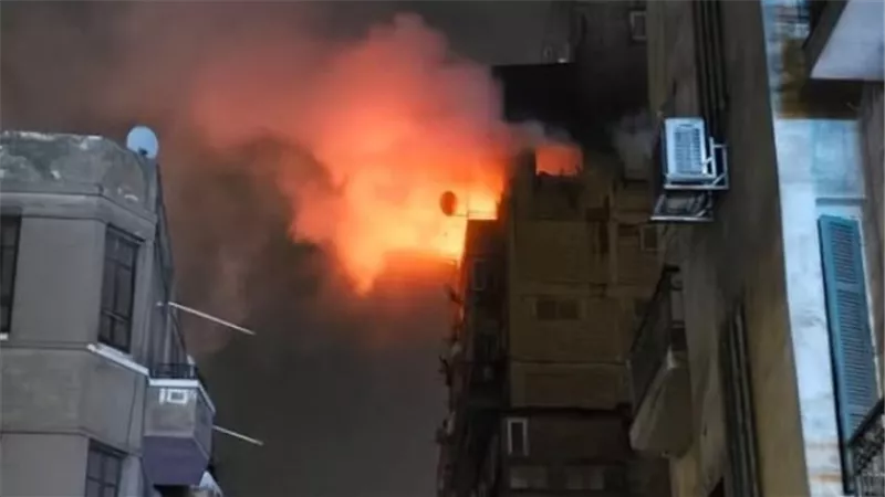 مصرع سيدتين وطفل فى حريق شقة سكنية بمنطقة المنيل
