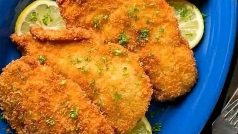 اسكالوب الدجاج بأسهل الخطوات