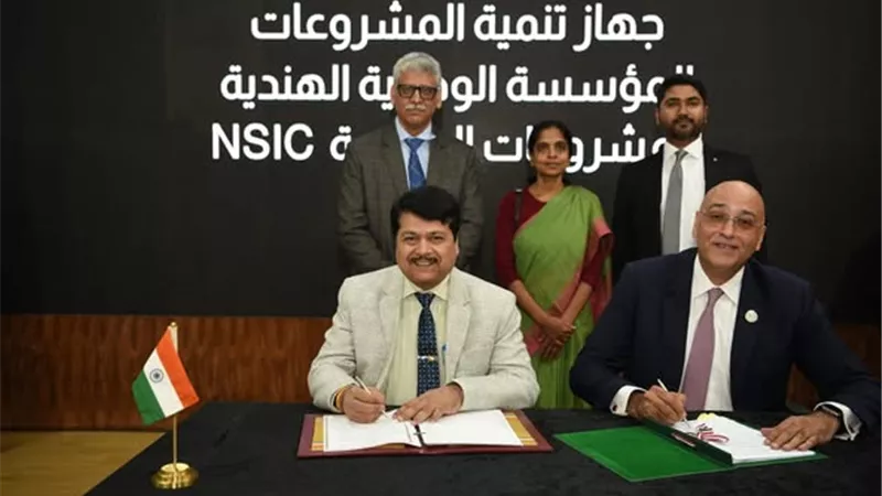 تنمية المشروعات يتعاون مع الوطنية الهندية للصناعات الصغيرة لدعم التراث