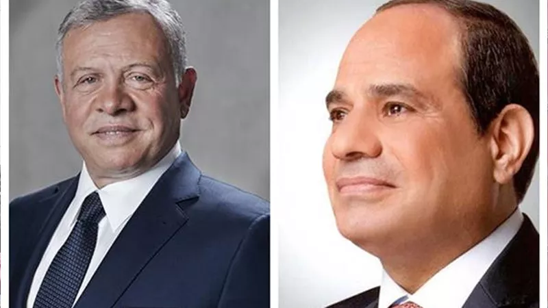 الرئيس السيسي والملك عبدالله يشددان على أهمية بدء عملية سياسية شاملة في سوريا