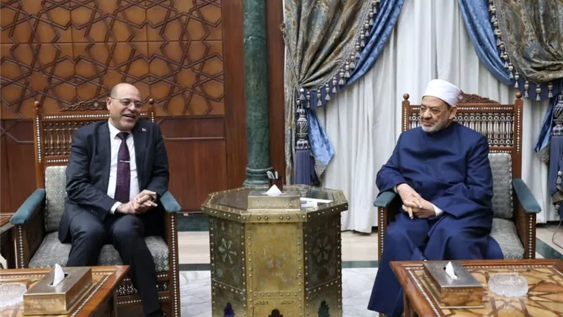 شيخ الأزهر يستقبل وزير العمل لبحث سبل التعاون المشترك