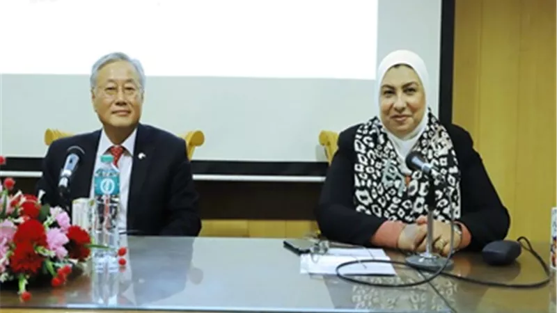 انطلاق مسابقة التحدث باللغة الكورية بألسن عين شمس
