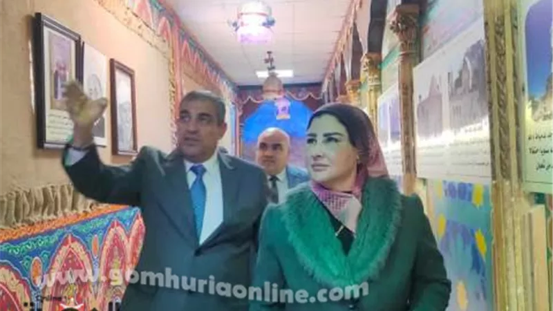 وكيلة مديرية تعليم دمياط تتفقد المركز الإستكشافي للعلوم