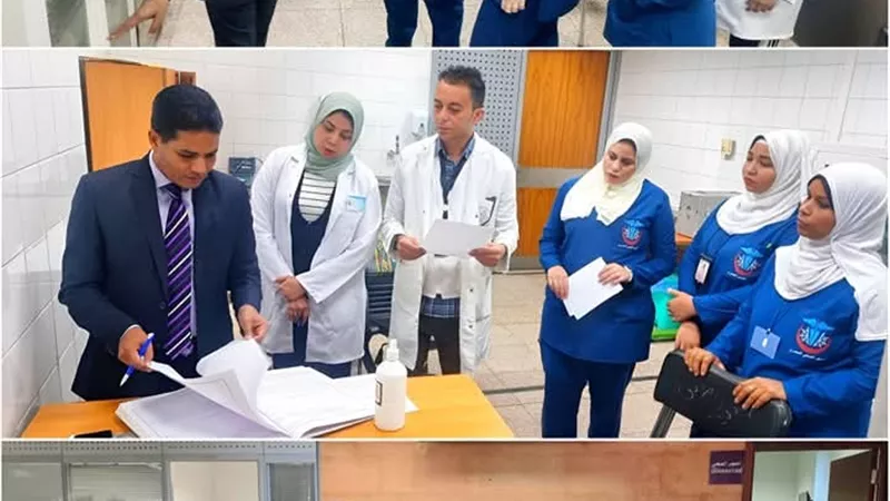 مستشفيات ومراكز طبية ووقاية ومكافحة وعلاج ملايبن المرضى بالأقصر
