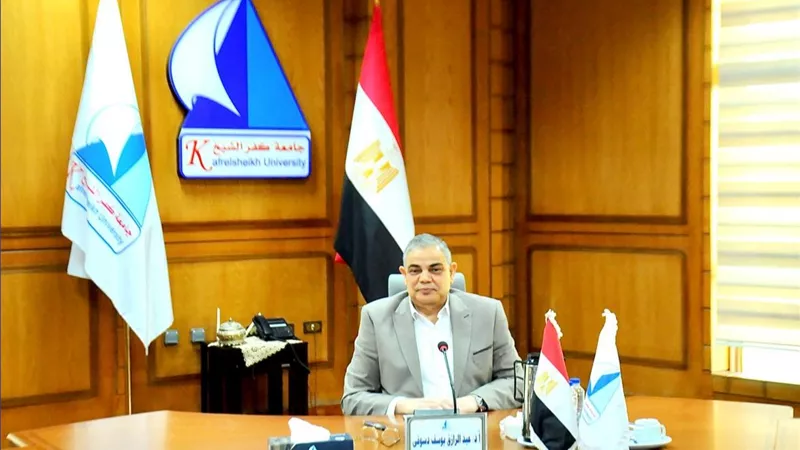 جامعة كفر الشيخ يؤكد الاستعدادات لامتحانات الفصل الدراسي الاول