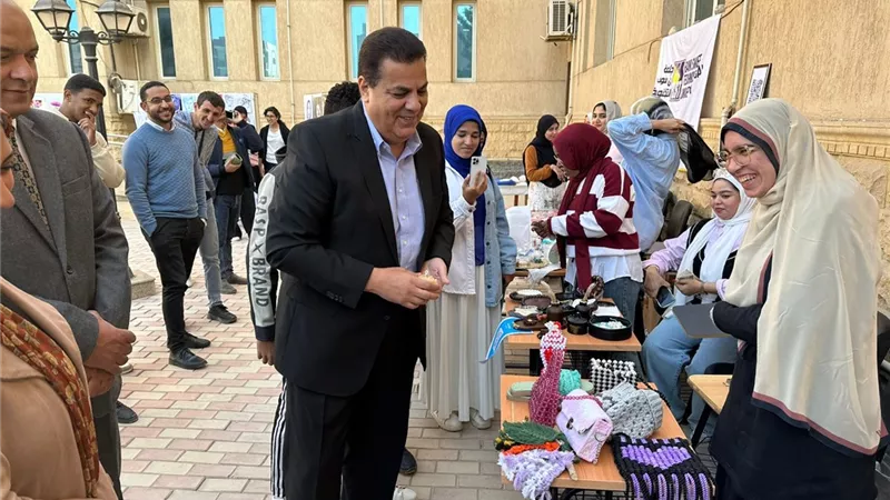 فعاليات ختام الأنشطة الطلابية بجامعة بنى سويف التكنولوجيه